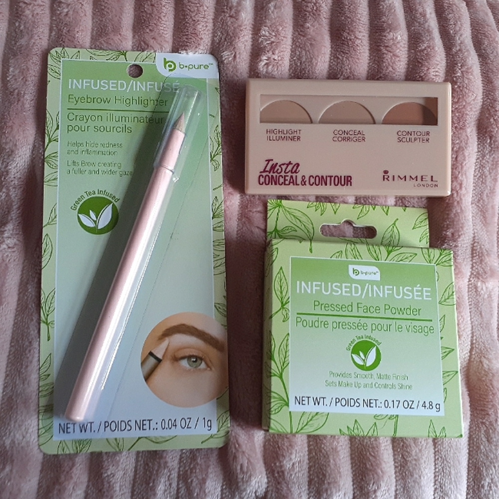 Rimmel London concealer  and b-pure powder & eyeliner set